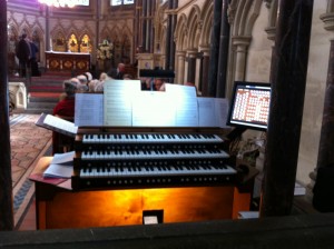 Organ in the chapel